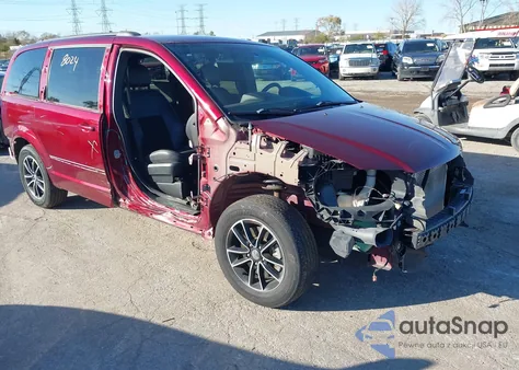 2017 Dodge Grand Caravan Sxt из США, поврежденный, VIN 2C4RDGCG8HR725019